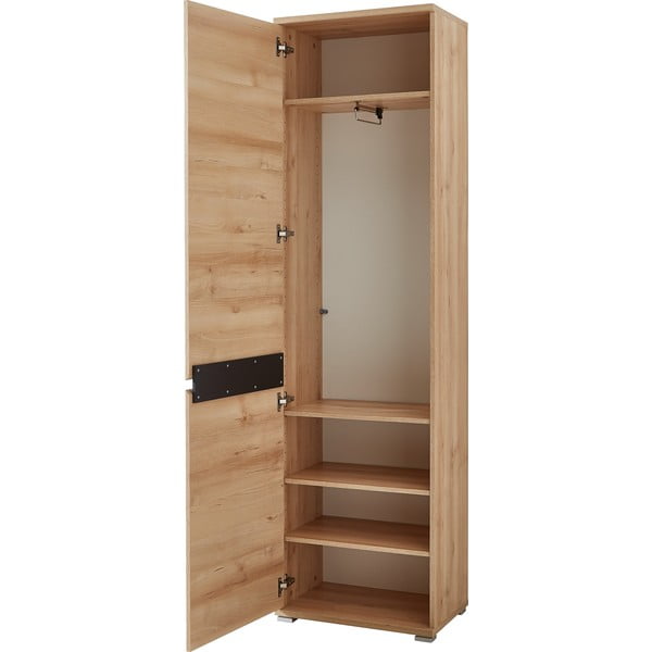 Šatní skříň v dekoru buku 54x200 cm Lissabon - Germania-image-1