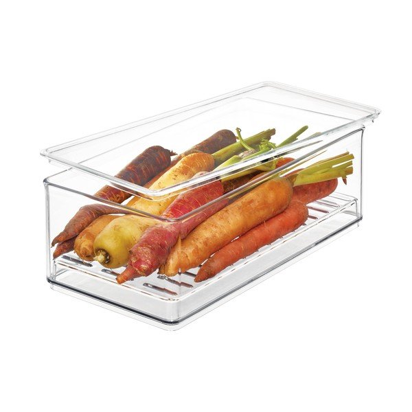 Transparentní úložný box iDesign The Home Edit, 31,1 x 15,9 cm-image-1