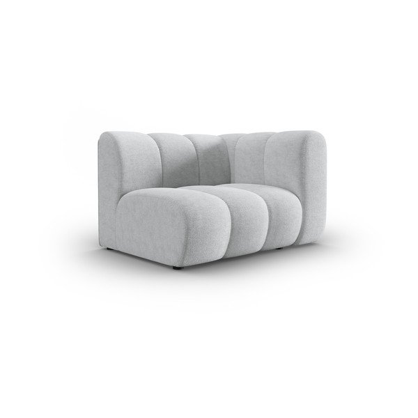 Světle šedý modul pohovky (pravý roh) Lupine – Micadoni Home-image-2