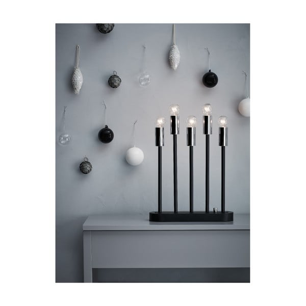 Černá vánoční světelná dekorace Buster – Markslöjd-image-1