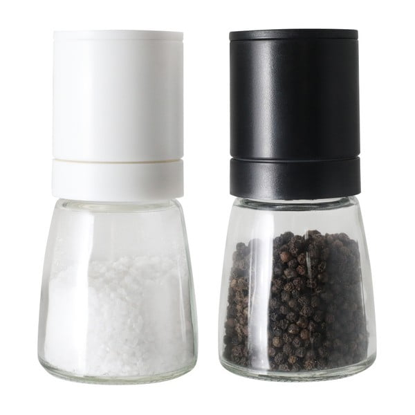Sada mlýnků na pepř a sůl Vialli Design Black&White-image-1