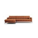 Rohová pohovka v cihlové barvě (levý roh) Bali – Cosmopolitan Design