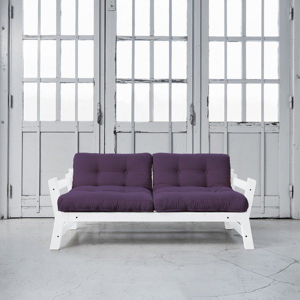 Rozkládací pohovka Karup Step White/Purple-image-1
