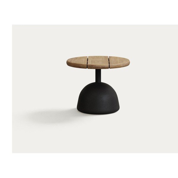 Kulatý zahradní konferenční stolek s deskou z akácie ø 43 cm Saura – Kave Home