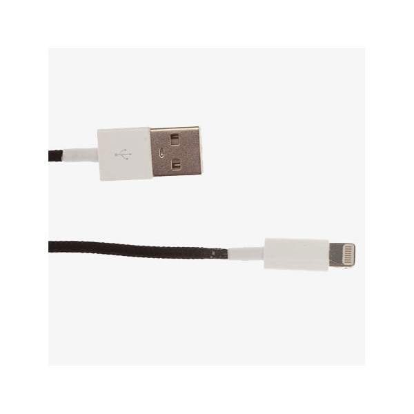 USB kabel pro iPhone 5, černý-image-3