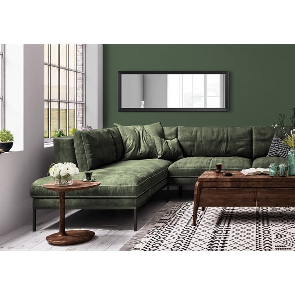 Nástěnné zrcadlo v černém rámu Styler Paris, 47 x 147 cm-image-1