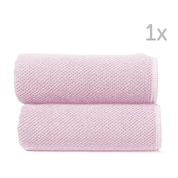 Světle růžový ručník Graccioza Bee, 30 x 50 cm