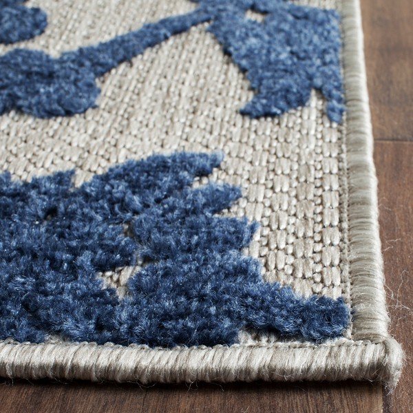 Modrobílý koberec Safavieh vhodný i na ven Wellington, 340 x 243 cm-image-2