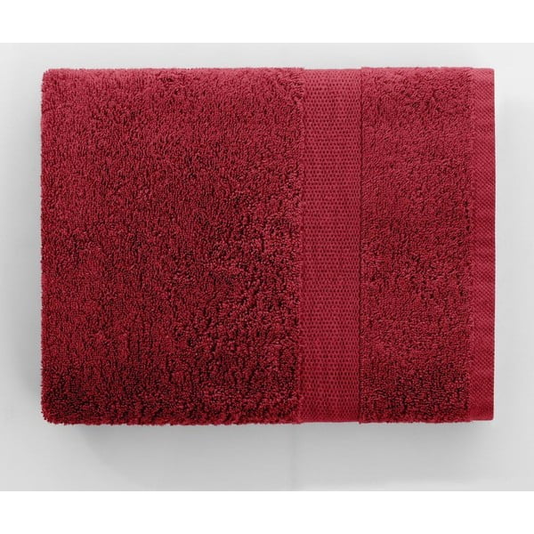 Červené froté bavlněné ručníky a osušky v sadě 4 ks Marina – DecoKing-image-4