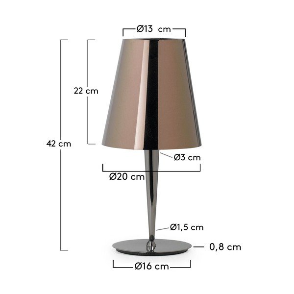 Naklápěcí stolní lampa La Forma Iasa-image-3