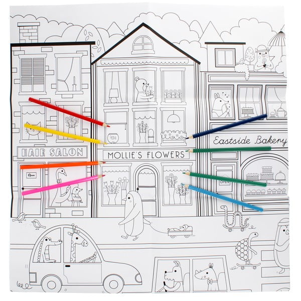 Omalovánky On Our Street – Rex London-image-2