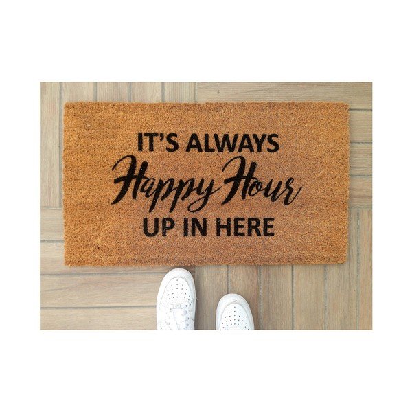 Rohožka Doormat Happy Hour, 70 x 40 cm