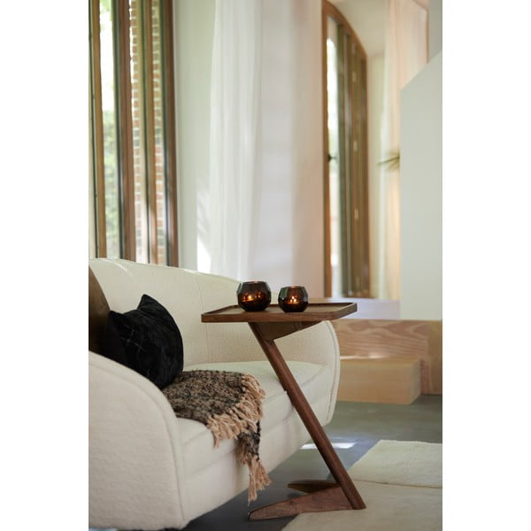 Odkládací stolek z mangového dřeva 42x45 cm Qiano – Light & Living-image-1