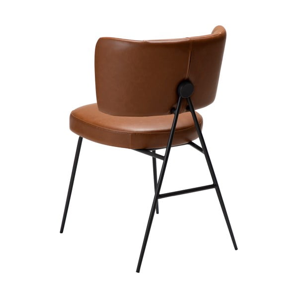 Koňakově hnědá jídelní židle Roost – DAN-FORM Denmark-image-3