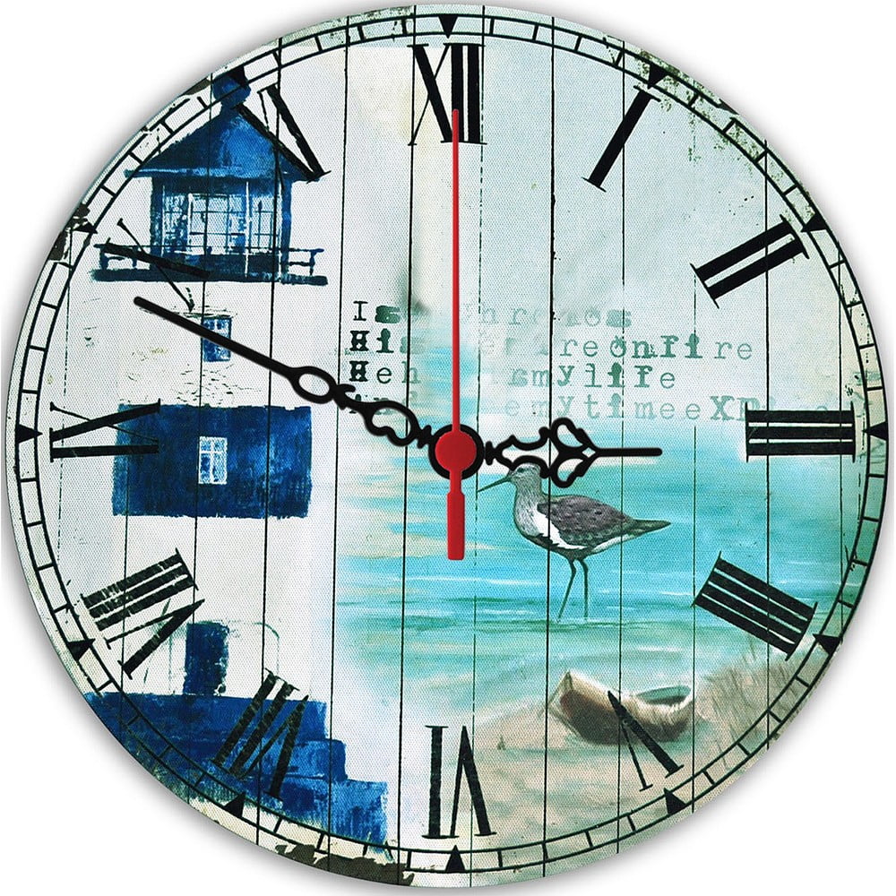 Nástěnné hodiny Seaside, 30 cm