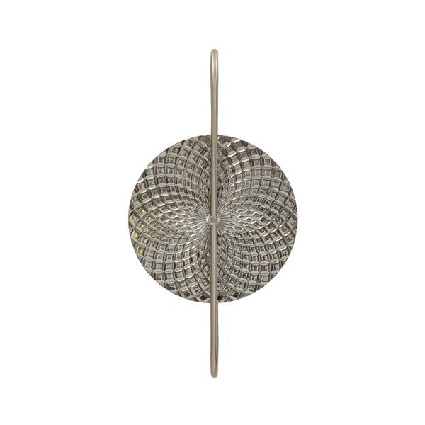 Kovové nástěnné svítidlo ve stříbrné barvě Silvery – Mauro Ferretti-image-4