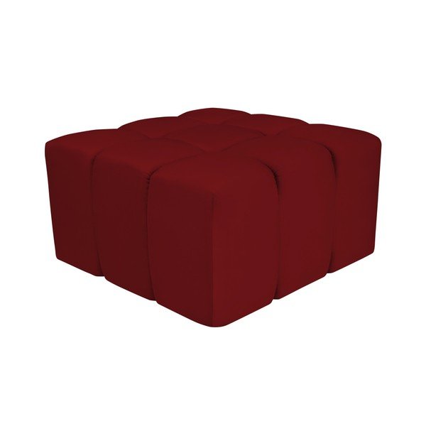 Červená podnožka Mazzini Sofas Lotus