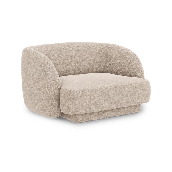 Béžové křeslo Miley – Micadoni Home-image-3