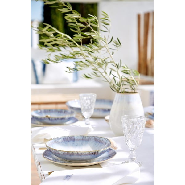 Modrý kameninový talíř Costa Nova Brisa, ⌀ 20 cm-image-2