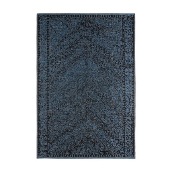 Tmavě modrý venkovní koberec NORTHRUGS Mardin, 70 x 140 cm