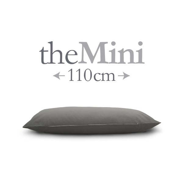 Polštář The Mini, šedý, vhodný pro osoby do 160 cm