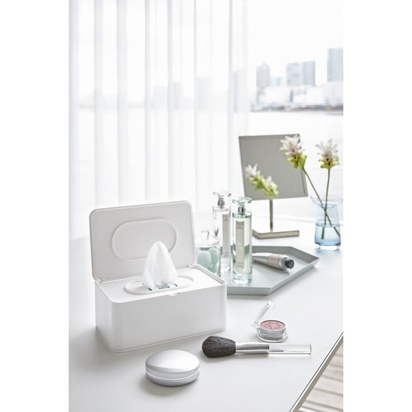 Bílá krabička na vlhčené ubrousky YAMAZAKI Smart-image-1