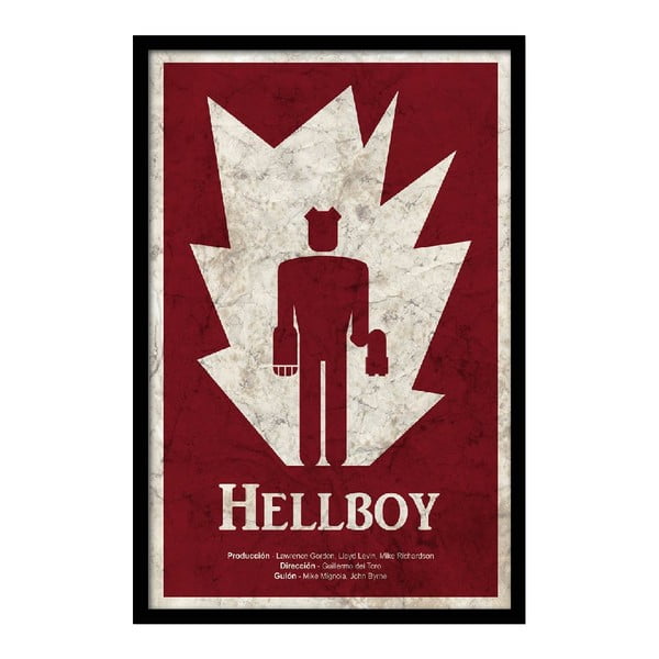 Plakát Hellboy, 35x30 cm