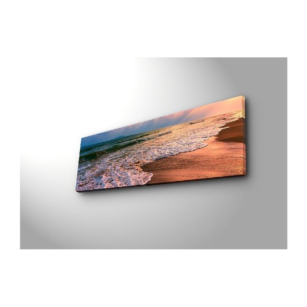 Podsvícený obraz Wallity Beach, 90 x 30 cm-image-2