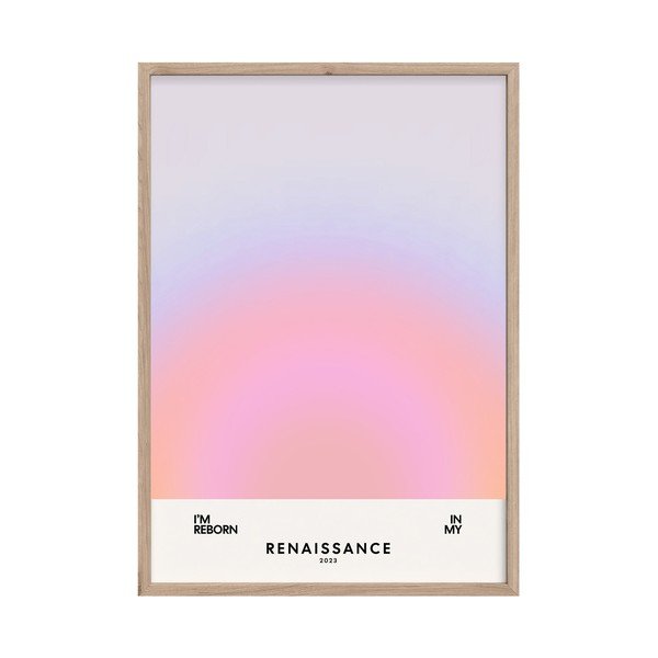 Tištěný obraz s rámem 50x70 cm Soft Nuances – Styler