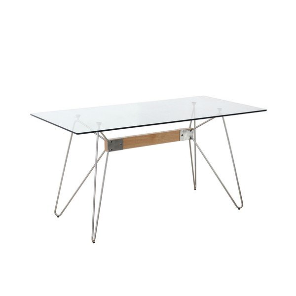 Jídelní stůl s černýma nohama Marckeric Nicole, 160 x 90 cm-image-3