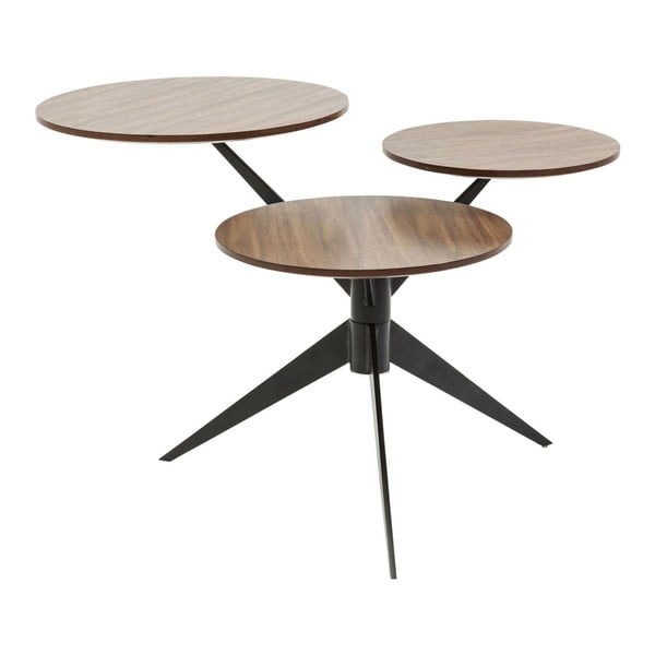 Odkládací stolek Kare Design Bonsai Tre Walnut