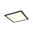 Černé LED stropní svítidlo 29.5x29.5 cm Beta – Reality