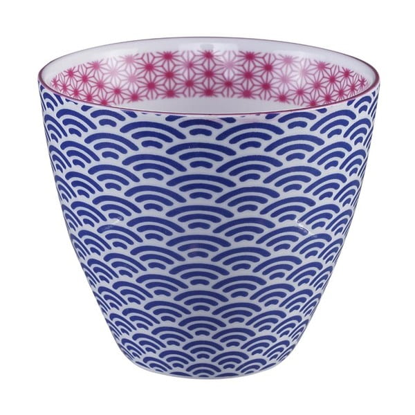 Modrý hrnek na čaj Tokyo Design Studio Star/Wave, 350 ml
