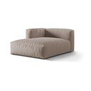 Béžový modul pohovky (levý roh) Martina – Micadoni Home