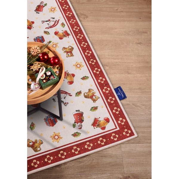 Červený koberec s vánočním motivem 160x230 cm Red Christmas – Villeroy&Boch-image-2