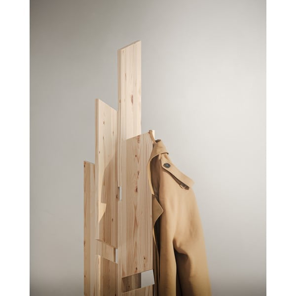Věšák z borovicového dřeva v přírodní barvě 60x186 cm Keeper – Karup Design-image-3