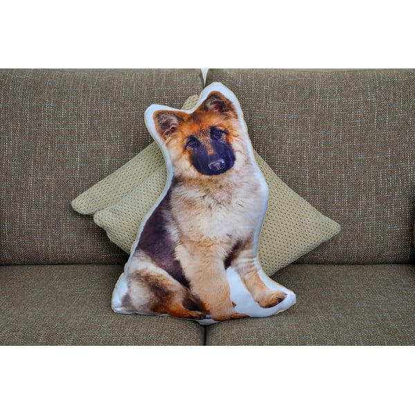 Polštářek s potiskem štěněte Německého ovčáka Adorable Cushions-image-1