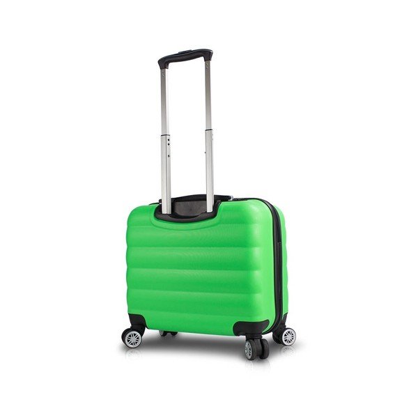 Zelený cestovní kufr na kolečkách s USB portem My Valice COLORS RESSNO Cabin Suitcase