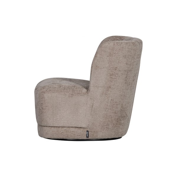 Světle hnědé sametové křeslo Atty – WOOOD-image-3