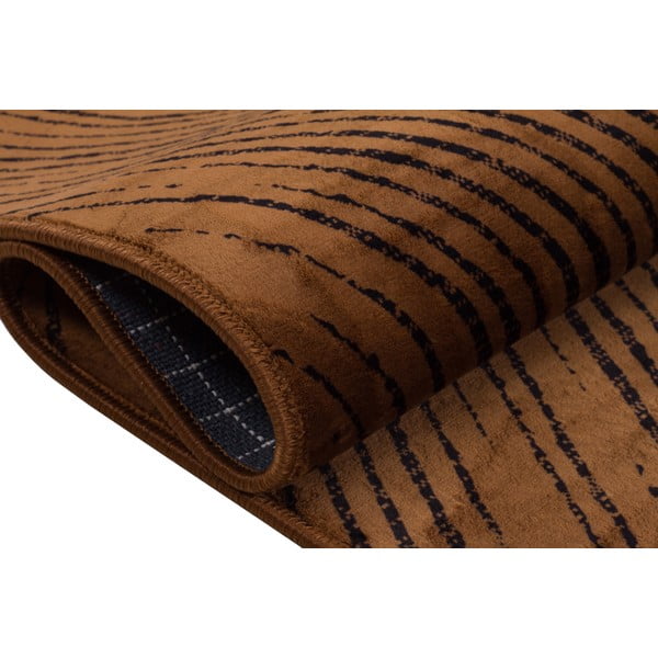 Hnědý pratelný koberec 180x120 cm - Vitaus-image-3