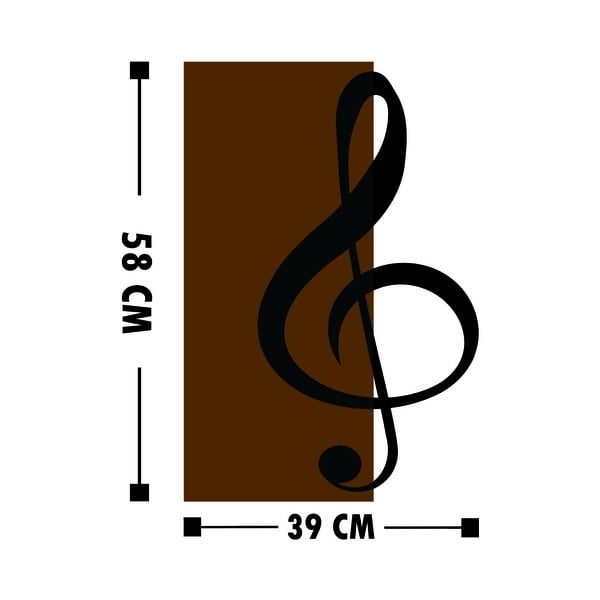 Nástěnná dekorace Wallity Treble Clef-image-4