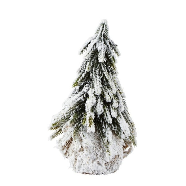 Dekorativní soška KJ Collection Snowy Tree, 20 cm
