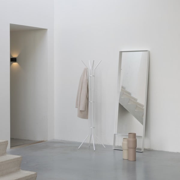 Bílý kovový věšák ø 40x170 cm Jessy – Spinder Design-image-1