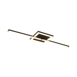 Černé LED stropní svítidlo 16x54 cm Viale – Trio