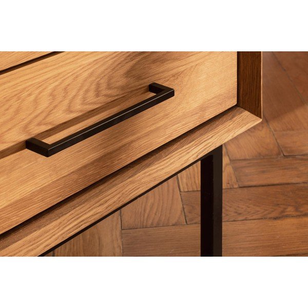 Skříňka z dubového dřeva v přírodní barvě 97x125 cm Abies – The Beds-image-4