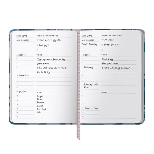 Nedatovaný diář 384 str. Pine Marble – Busy B-image-4