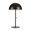 Černá stolní lampa Markslöjd Dome, výška 54,5 cm