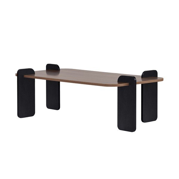 Hnědý konferenční stolek 60x120 cm Renard – Nordure