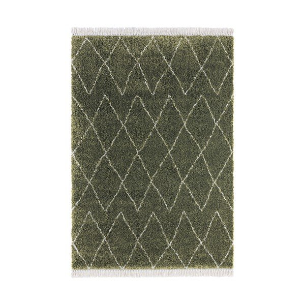 Zelený koberec Mint Rugs Jade, 80 x 150 cm