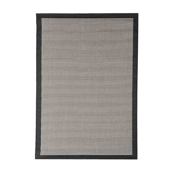 Černý venkovní koberec Floorita Chrome, 200 x 290 cm